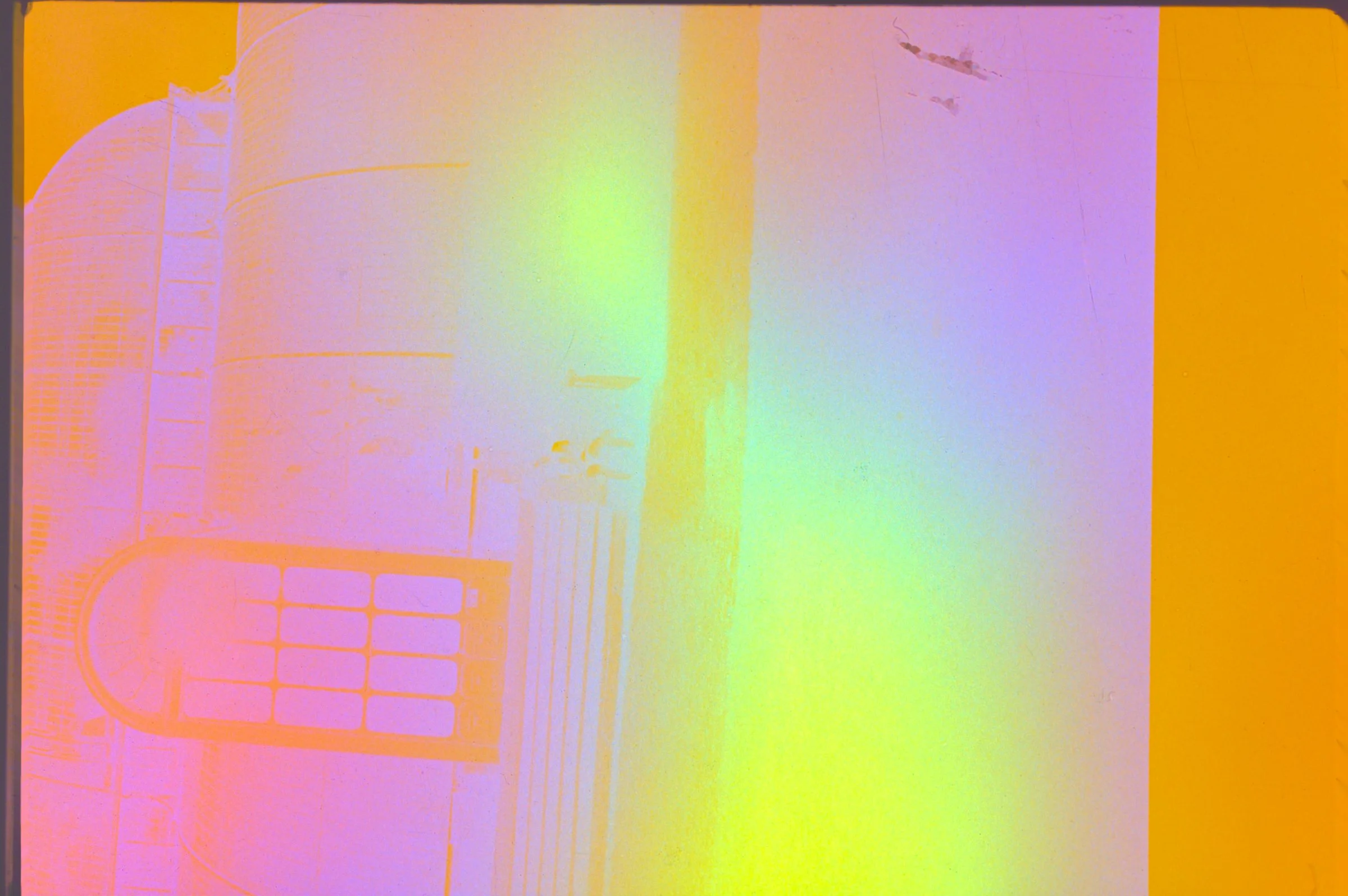 Abstract rainbow gradient of light